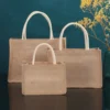 Burlap Jute Tote Bag