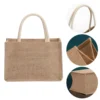 Burlap Jute Tote Bag