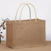 Burlap Jute Tote Bag