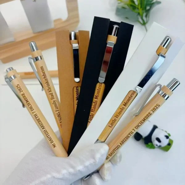S1186ed4db04740ff8d76b893df94de7aw.webp Bamboo Ballpoint Pen Gift Set