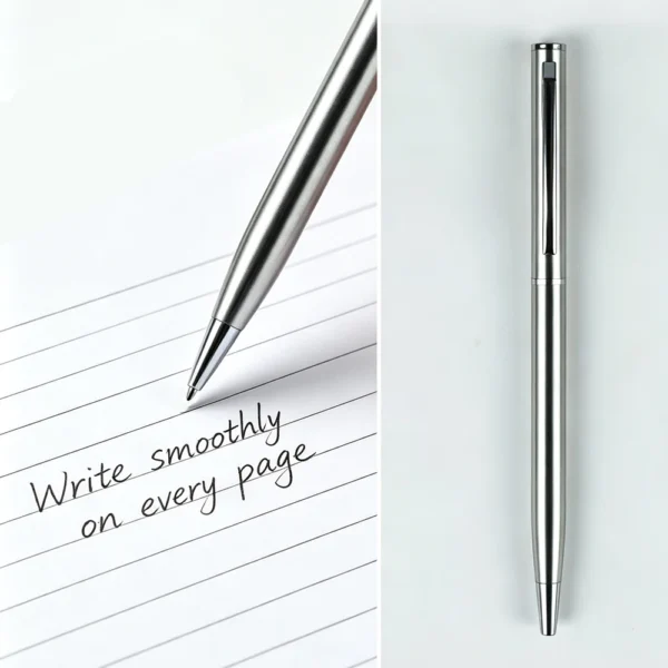 Long and Short Metal Pen Set