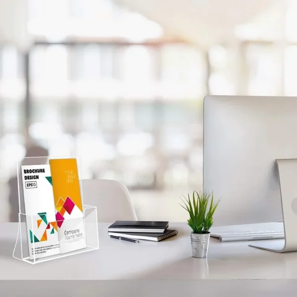 Multi-Layer Acrylic Catalog Stand (2pcs)