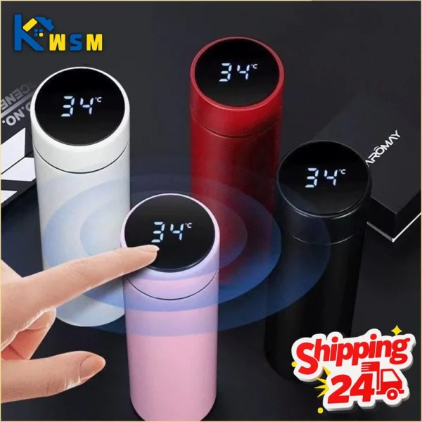 Smart Thermos with Temperature Display