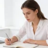 Retractable Metal Pen with 6 Refills