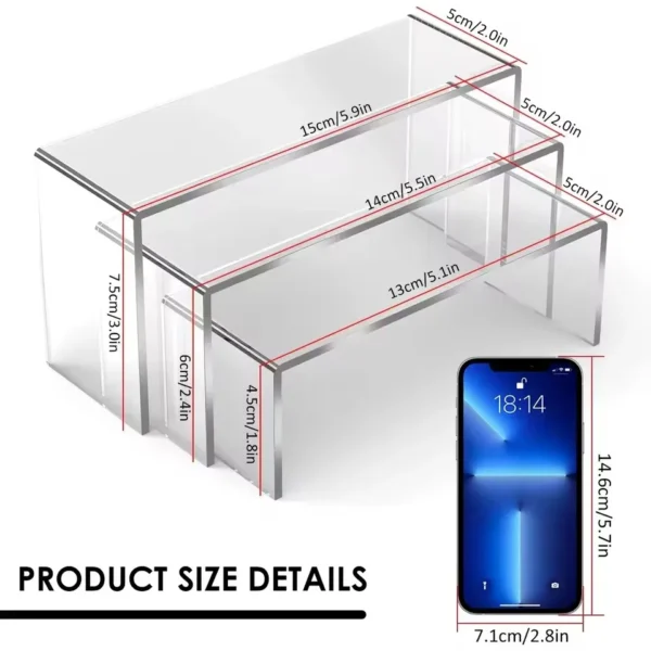 S4b3c335fa5c74522839c73559c49c429z.webp Clear Acrylic Display Risers Set