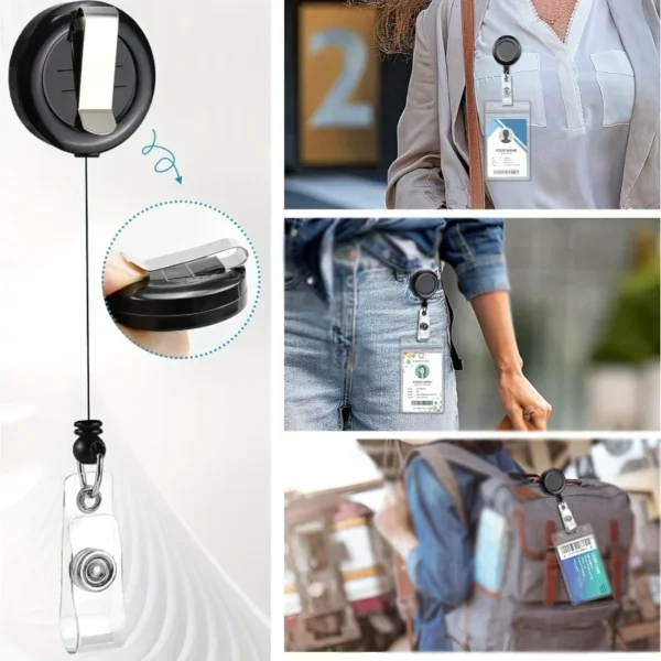 Lanyard with Retractable Badge Reel