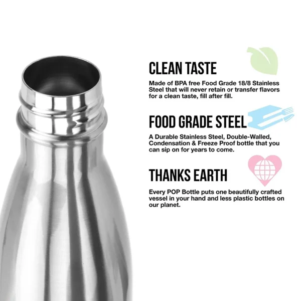 Double Wall Stainless Steel Water Bottle