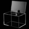 Acrylic Donation Box with Lock