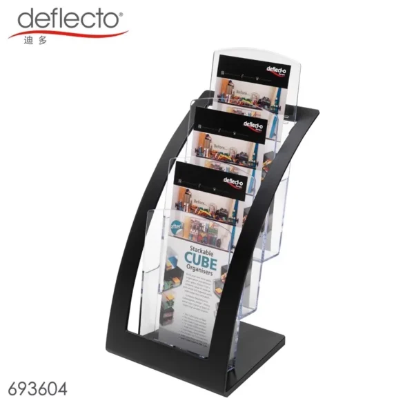 S62250fe70c934d91b5a2e06c6f5bb8b98.webp 3-Tier Acrylic Brochure Rack A4