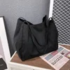 Large Canvas Shopper Tote
