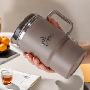 Insulated Tea Tumbler with Strainer