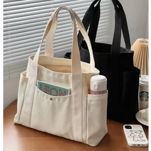 S899a7f634a4645f488707a1d3812cba5I.webp Canvas Work Tote Bag