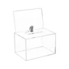 Acrylic Donation Box with Lock