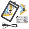 S9f9ba419cca64943b252df35ba49dde1R.webp Vertical PU Leather Badge Holder