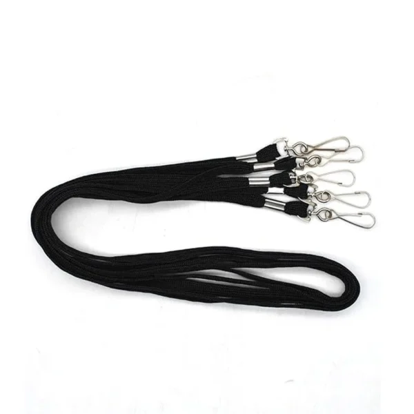 Sa16e708e6dae4aa99e8695b0c69c7495L.webp Polyester Neck Lanyards with Clip (50pcs)