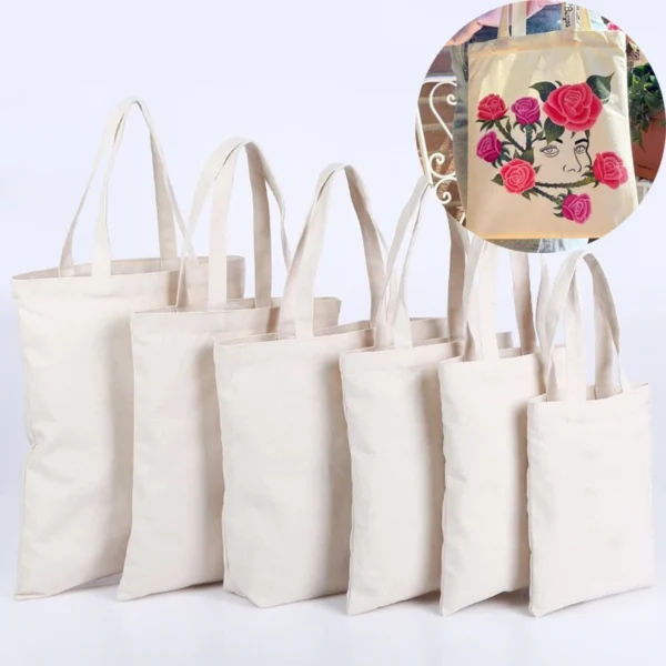 Foldable Cotton Canvas Tote
