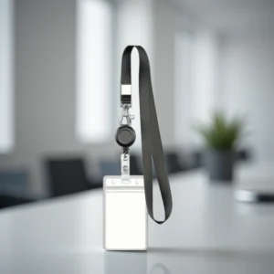 Lanyard with Retractable Badge Reel
