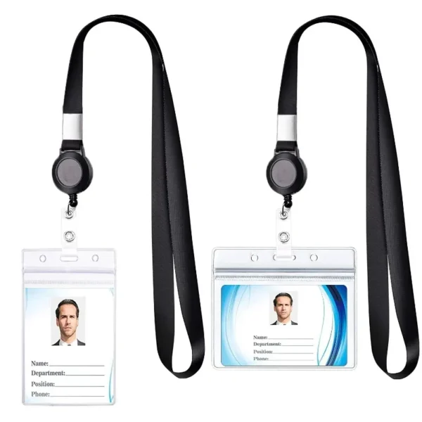 Lanyard with Retractable Badge Reel