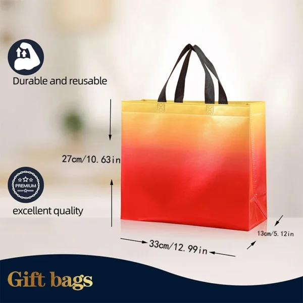 Se8ef07f81dfa483c96747d664e136053f.webp Gradient Non-Woven Tote Bag