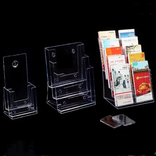 Multi-Layer Acrylic Catalog Stand (2pcs)